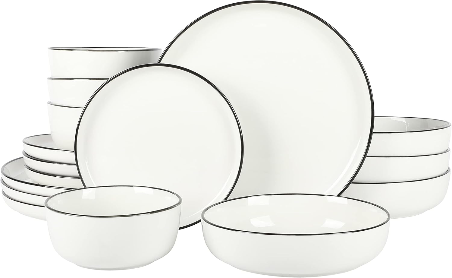Gibson Home Oslo 16-Piece Dinnerware Set for Stylish Dining