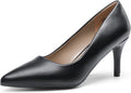 DREAM PAIRS Women's High Stiletto Heels Closed Pointed Toe - Classic
