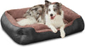 Large Dog Bed with Sides - Washable, Non-Slip Comfort Couch