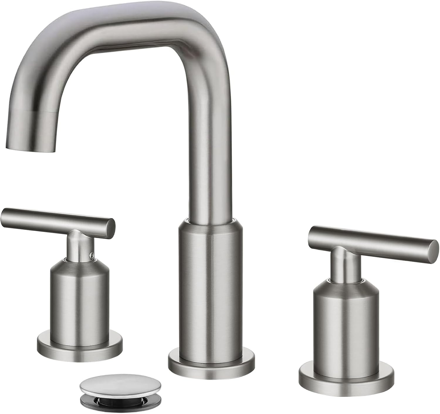 Gotonovo 8 Inch Widespread Bathroom Sink Faucet with Drain