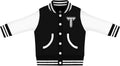 College Baby Varsity Jacket Lightweight Unisex (0 Months - 4T)