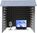Desktop Vocal Recording Booth Portable Square Soundproof Box - Compact