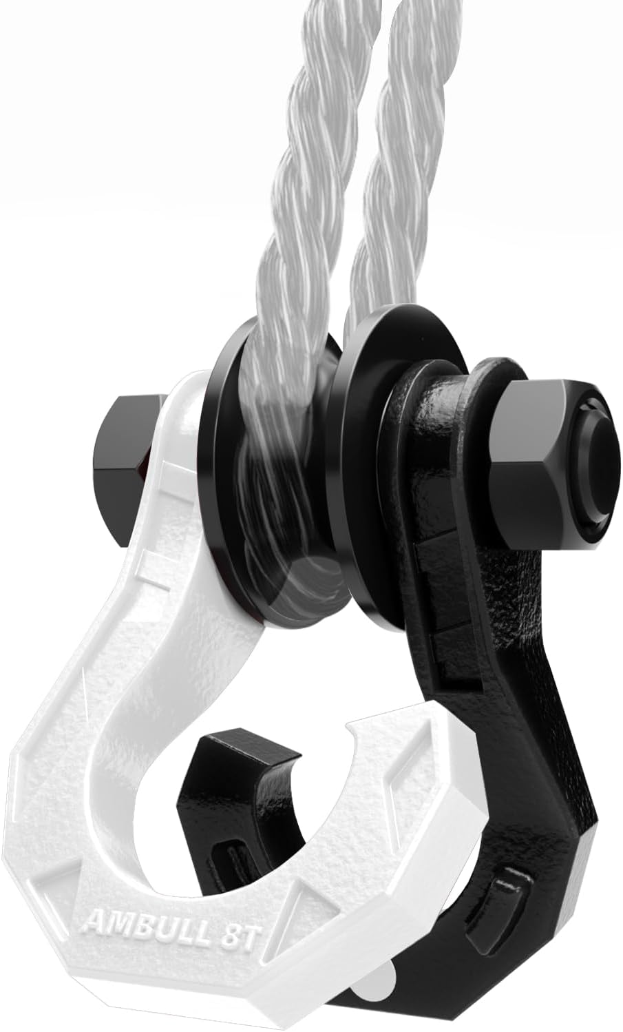 D Ring Separate Shackle with Snatch Block for Off-Road Recovery