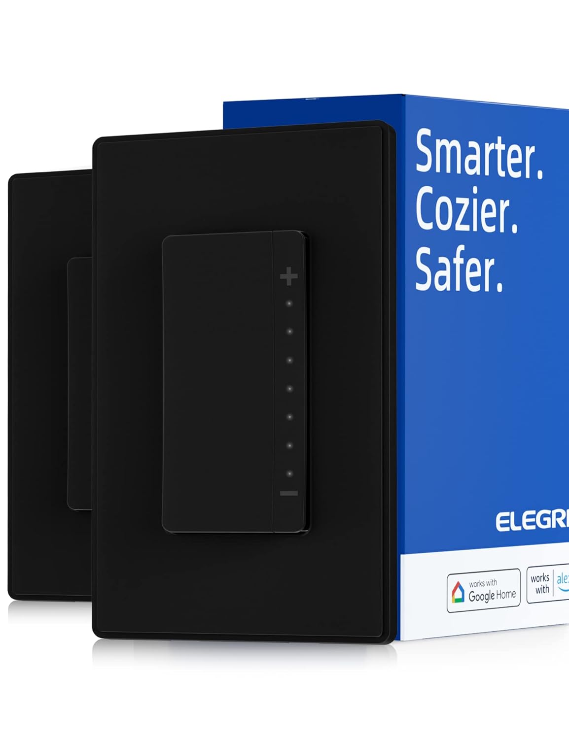 ELEGRP Smart Dimmer Light Switch for Home Automation Control