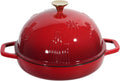 Cast Iron Bread Oven for Sourdough Baking - 5 qt Cloche Lid