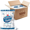 Cotton Balls Bulk Pack 1000 Large - Soft 100% Natural Cotton