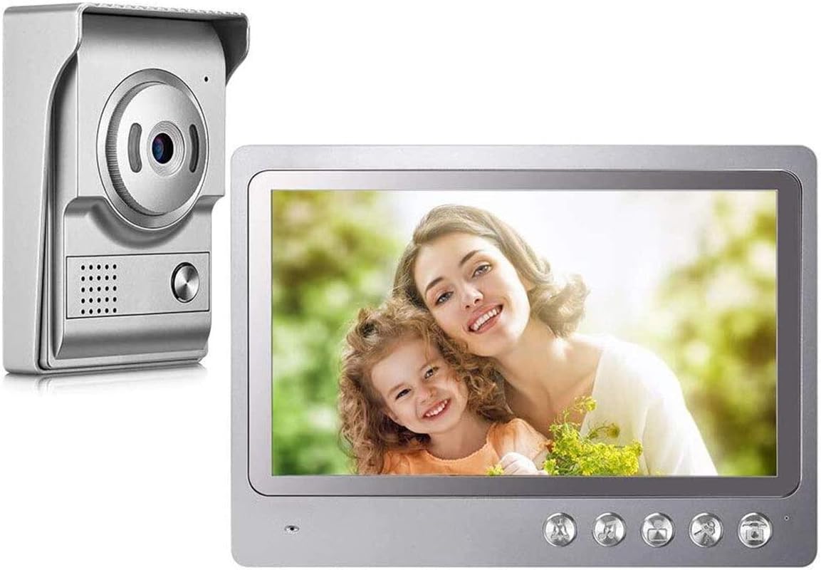 Video Intercom System with 9in Monitor for Home and Office