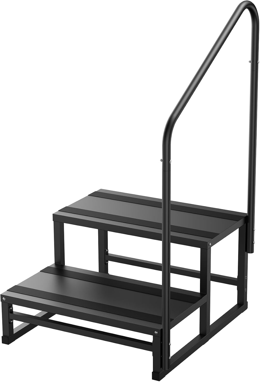 RV Steps with Handrail for Safe Access to Hot Tub and More
