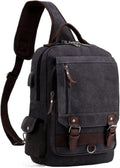 Leaper Retro Crossbody Bag for Men and Women - Stylish Sling Bag