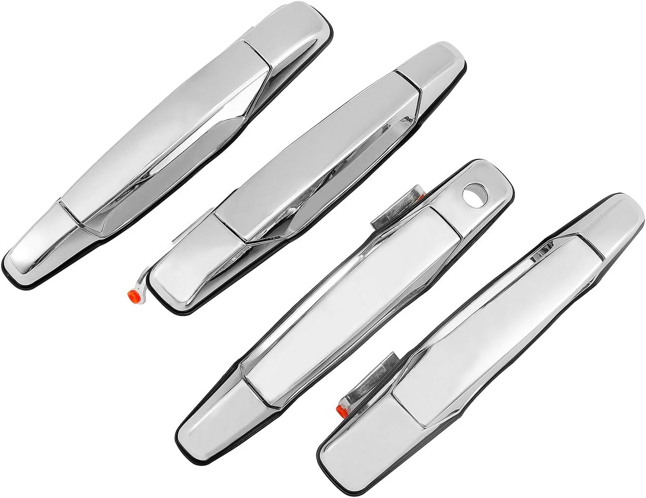 4Pcs Chrome Door Handle Set for 2007-2014 Chevy & GMC Models