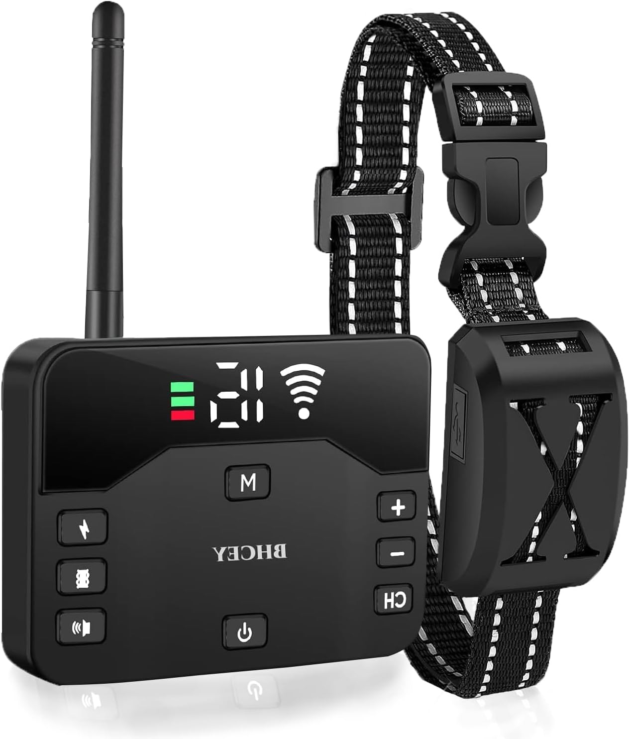 2-in-1 Wireless Dog Fence & Training Collar for Ultimate Control