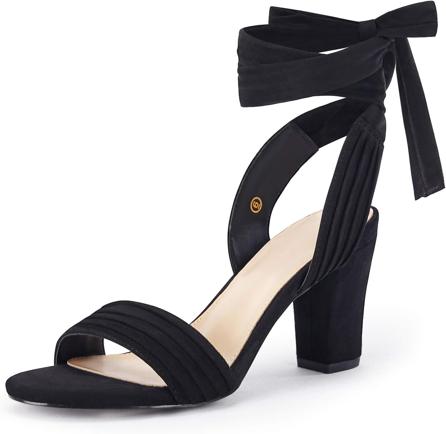 Coutgo Womens Strappy High Heels for Stylish Comfort