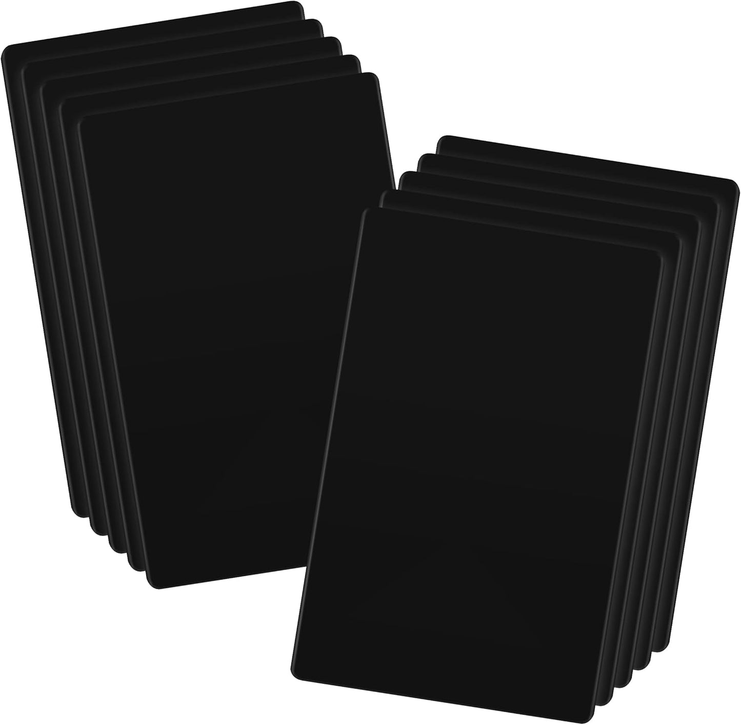 LIDER Blank Wall Plate - Modern Screwless Design, 10 Pack
