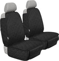 Front Seat Cover with Side Flaps - Waterproof Captain Seat Protector