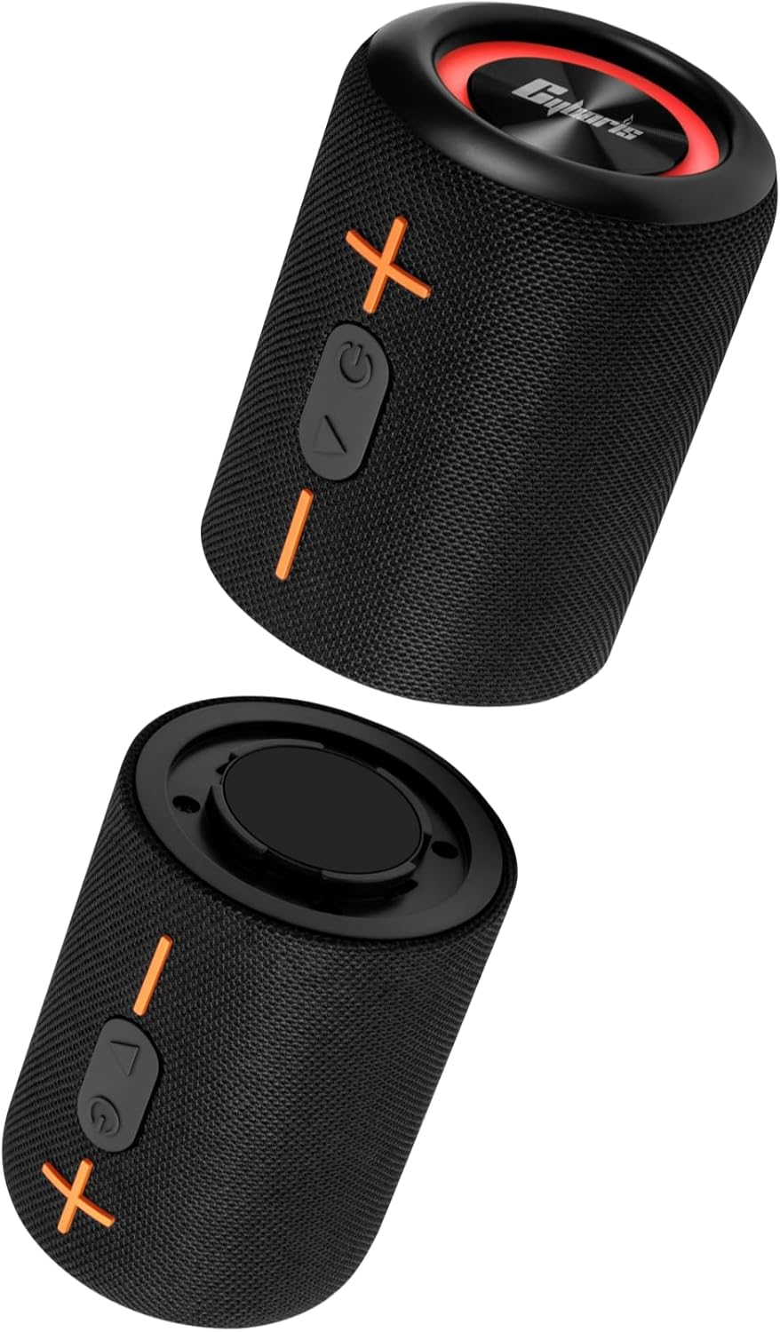 Portable 2-in-1 Bluetooth Speaker: 20W Stereo Sound, 24H Playtime