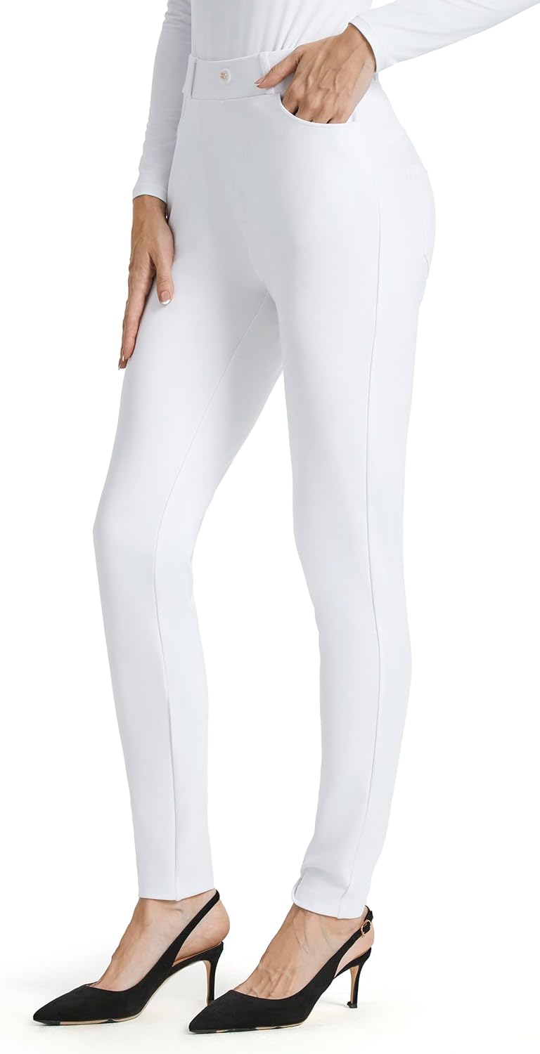 AFITNE Women's Yoga Dress Pants for Office and Casual Wear