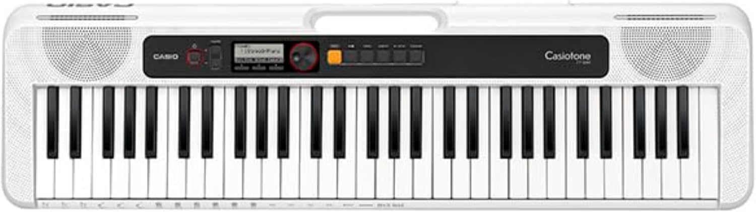 Casio CT-S200 61-Key Portable Keyboard - 200 Tones, 77 Rhythms