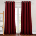 Elegant Blackout Grommet Curtain Panel by NICETOWN for Home Decor