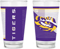 NCAA Modern Pint Glass Set by Rico Industries for True Fans