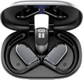 Ultra-Light Open Ear Wireless Earbuds - Next-Gen Bluetooth 5.4, Extra Bass, 48H Playtime