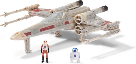 Star Wars X-Wing Starfighter Vehicle with Luke Skywalker & R2-D2