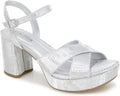 Kenneth Cole REACTION Women's Reeva Platform Heeled Sandal - Stylish
