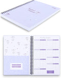 Monthly Budget Planner Book Undated - Portable Spiral Budget Organizer
