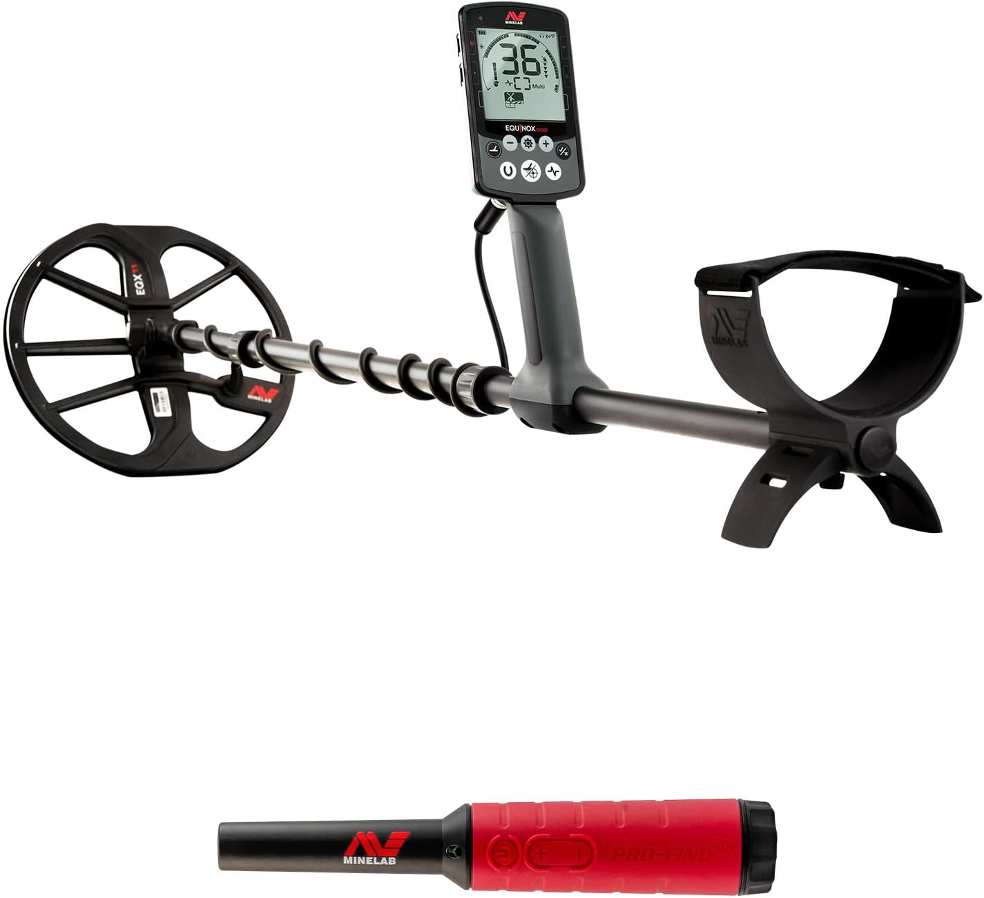 MINELAB Metal Detector Bundle with EQUINOX 800 and PRO-FIND 40