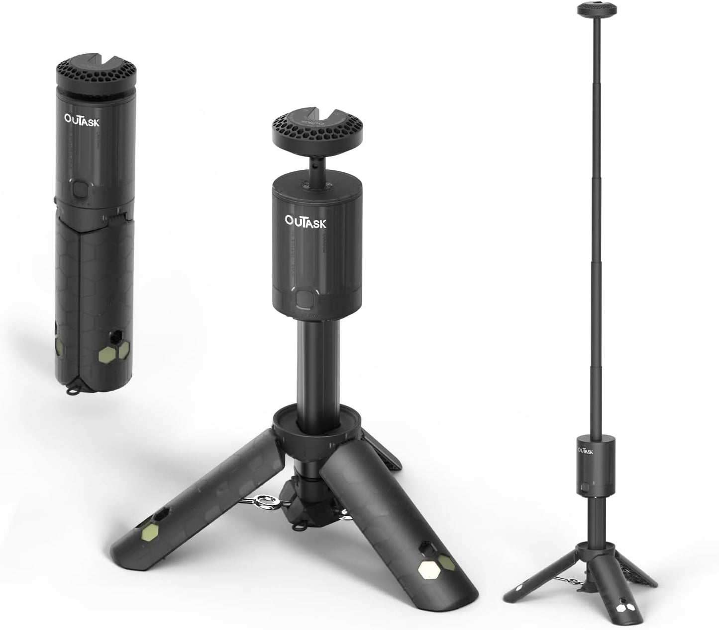 Outask Telescopic Camping Lantern - 12000mAh Battery