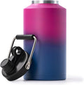 128oz Insulated Gallon Jug with Handle - Red Gradient Large Water