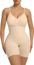 Women's Shapewear Bodysuit Mid-Thigh - Plus Sizes for Fuller Busts