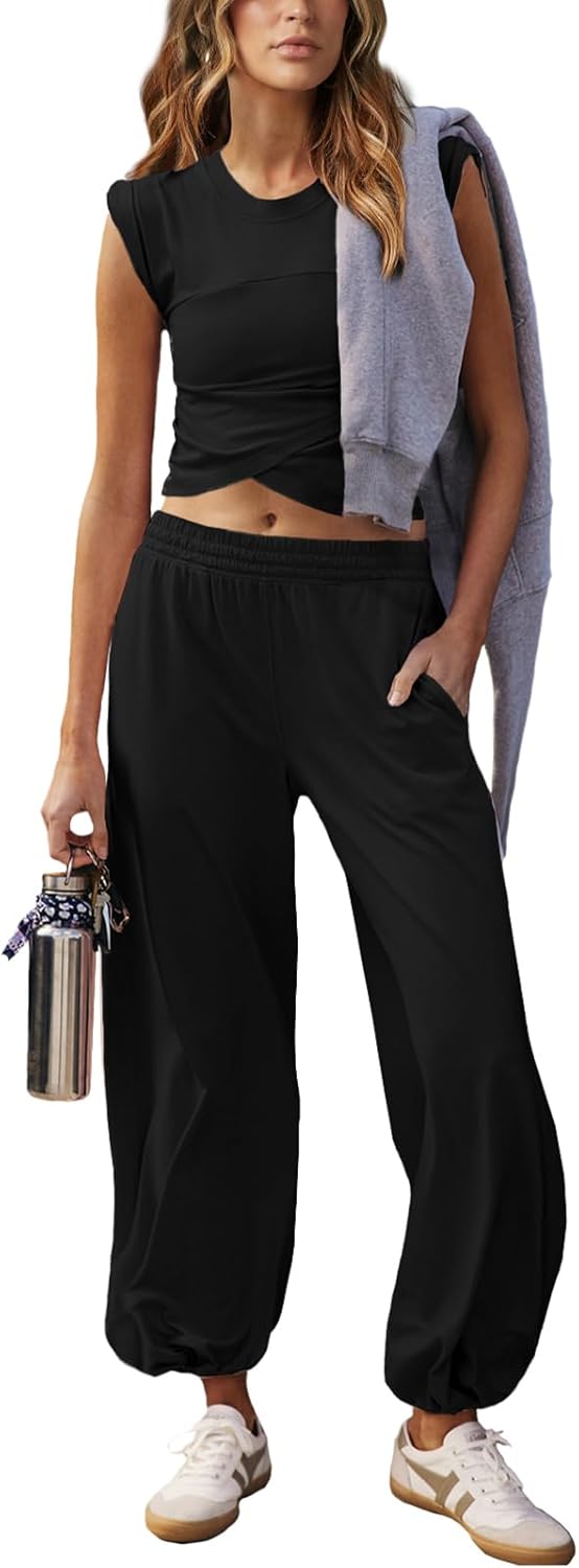 Women 2 Piece Outfit Set Loungewear for Stylish Comfort