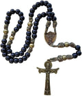 Rugged Rosaries Soldier Paracord Rosary in Military Camo - Strong