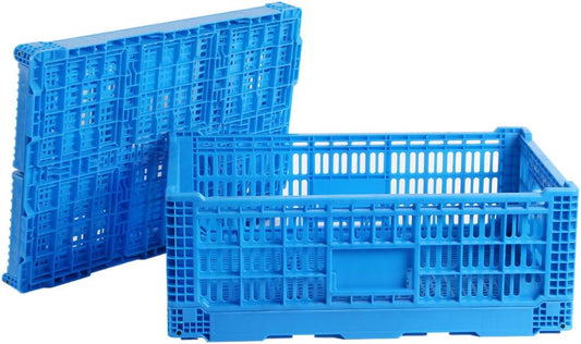 Collapsible Storage Bin Container for Easy Organization and Transit
