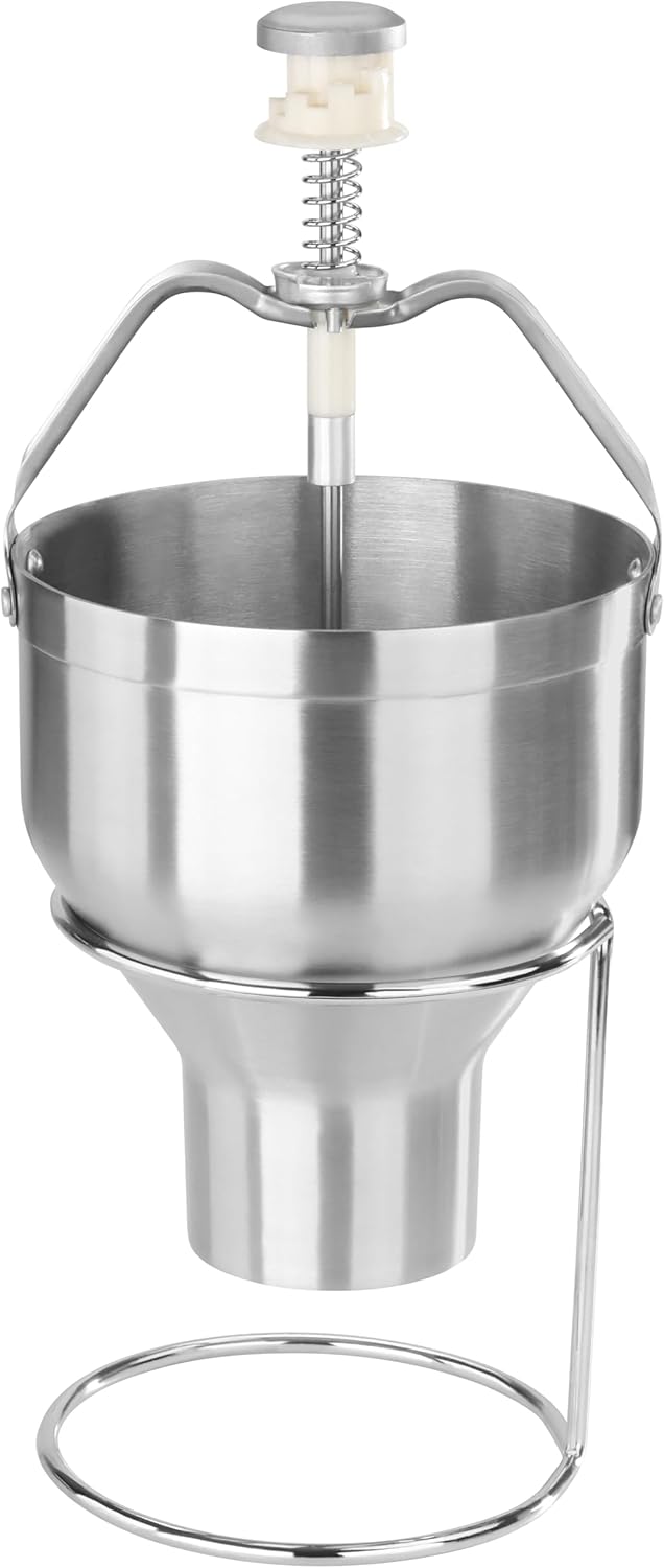 Commercial Grade Stainless Steel Pancake Dispenser with Stand