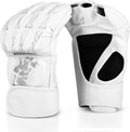 Flexzion MMA Gloves Fingerless Boxing Gloves for Training - Durable