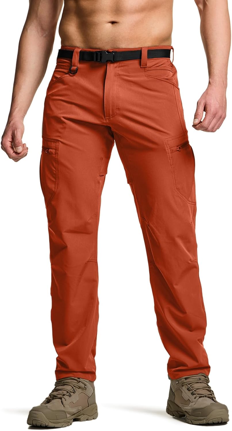 CQR Men's Quick Dry Tactical Pants for Outdoor Adventures