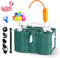 Electric Balloon Pump Dual Nozzle 600W Portable Inflator - Fast Party