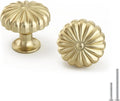 Gold Cabinet Knobs 15 Pack - Petal Zinc Alloy Drawer Knobs
