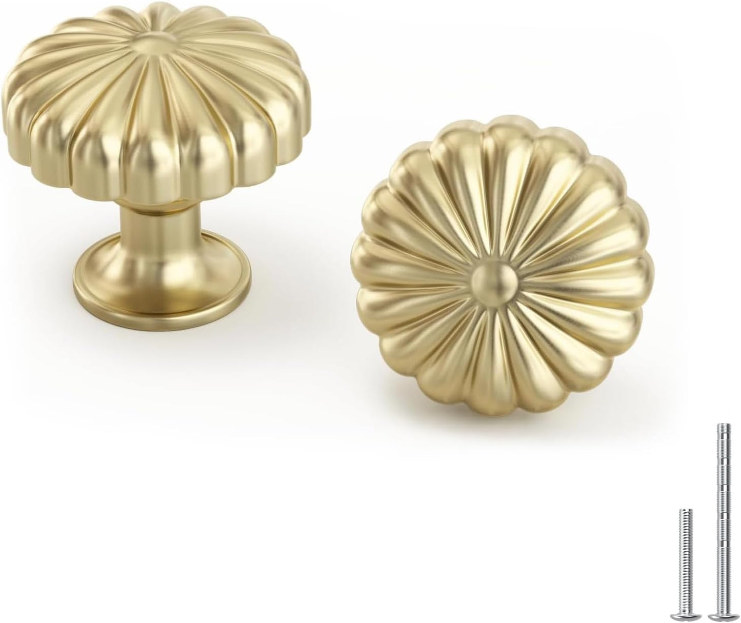Gold Cabinet Knobs by goldenwarm - Elegant Dresser Hardware