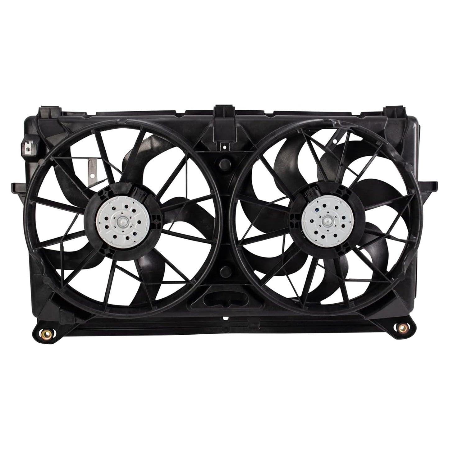 TRQ Radiator Dual Cooling Fan Assembly for 2005-2006 Chevrolet
