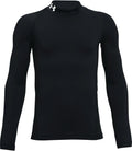 Boys ColdGear Mock Long Sleeve T-Shirt - Warm, Fitted Base Layer