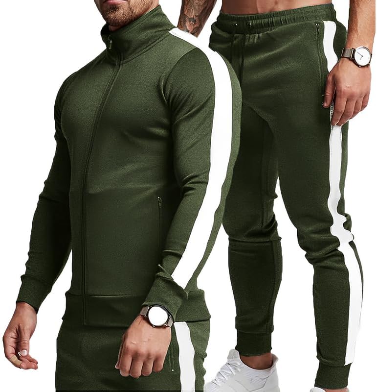 TEZO Men's Casual Active Tracksuits for Sports and Jogging