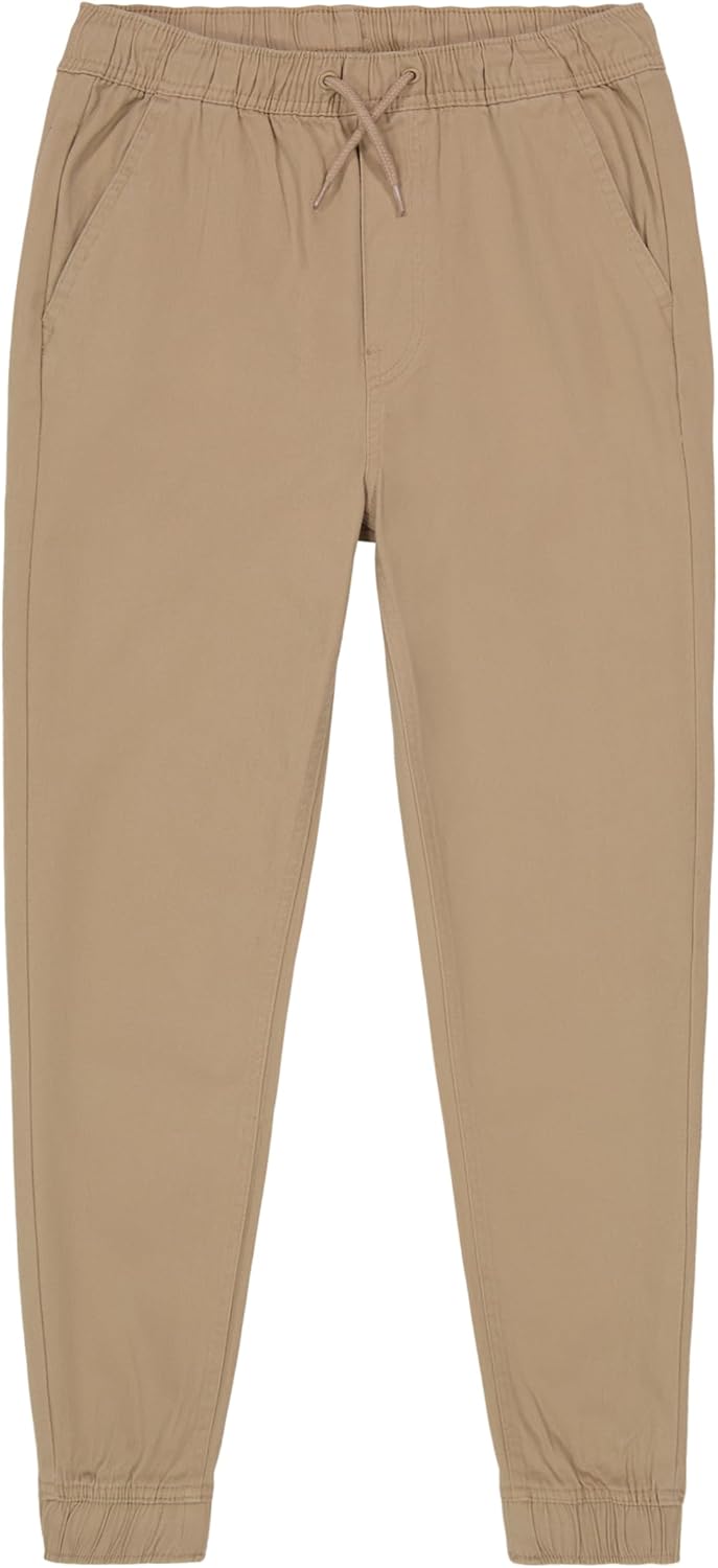 Nautica Boys' School Uniform Jogger Pants for All-Day Comfort