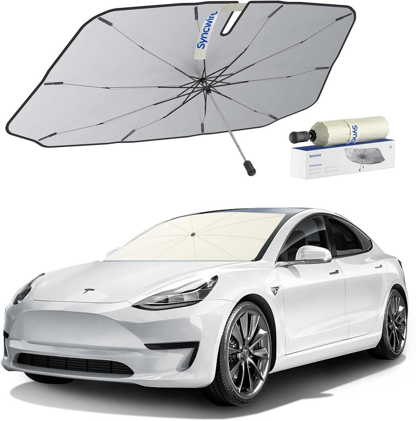 Syncwire Car Windshield Sunshade Umbrella for Superior Heat Protection