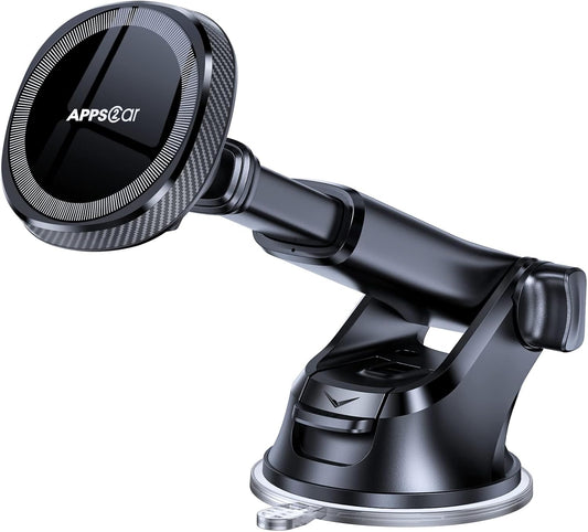 APPS2Car Magnetic MagSafe Car Mount - 17 Strong Magnets