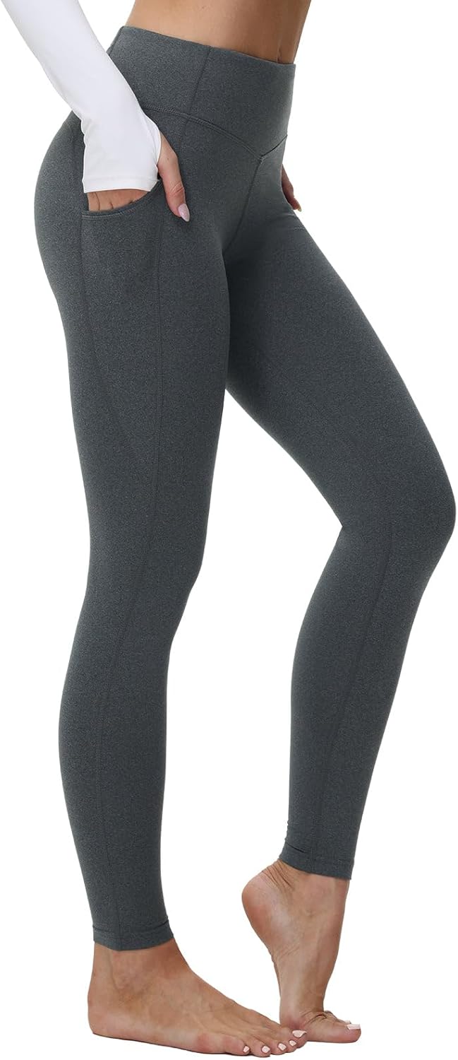 Baleaf Women's Fleece Lined Leggings for Winter Warmth and Style