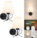 ADISUN Modern Wall Sconce Set of Two for Stylish Home Lighting