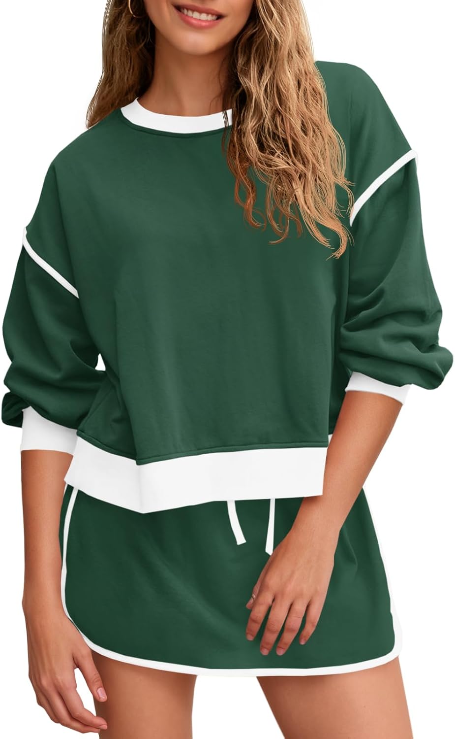 Fisoew Womens Sweatsuits 2 Piece Set for Stylish Comfort