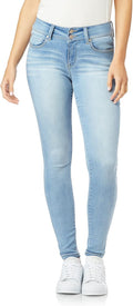 WallFlower Women's Ultra Skinny Mid-Rise Insta Soft Jeans - 31in